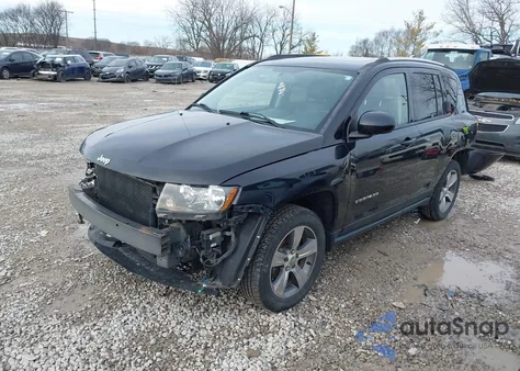 2016 Jeep Compass High Altitude Edition из США, поврежденный, VIN 1C4NJCEAXGD802810